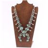 Image 6 : Beautiful Navajo Squash Blossom Necklace.