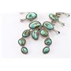 Image 8 : Beautiful Navajo Squash Blossom Necklace.