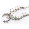 Image 9 : Beautiful Navajo Squash Blossom Necklace.