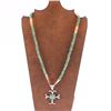 Image 1 : Navajo Turquoise & Coral Necklace