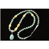Image 1 : Green Turquoise Beaded Necklace