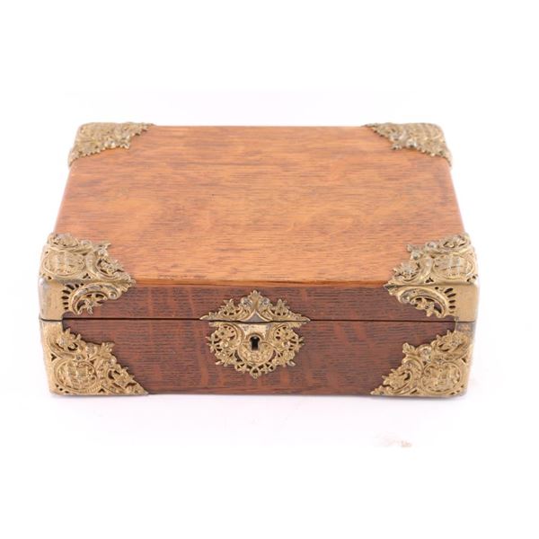 Gilt Bronze Overlaid "Dresser Box".