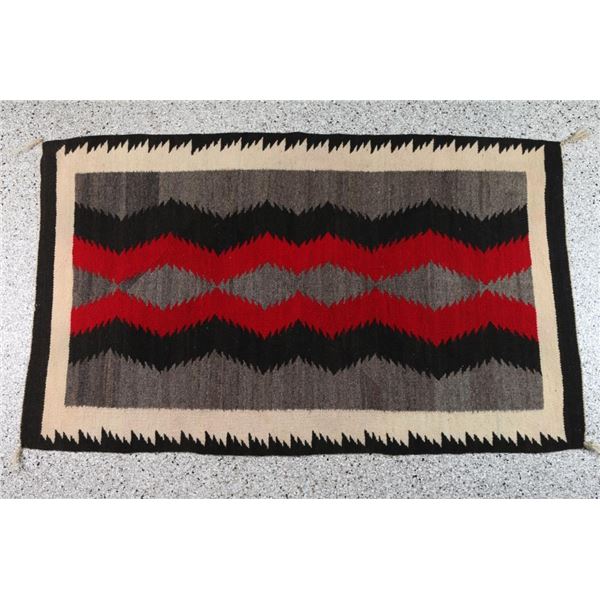 Navajo Crystal Design Rug.