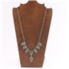 Image 1 : Green Turquoise Y Necklace