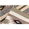 Image 3 : Navajo Banded Crystal Rug.