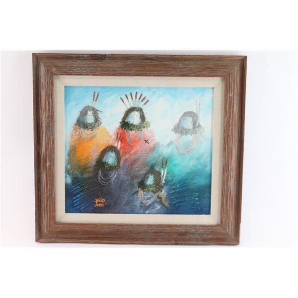 Original Oil Painting by David K. John.