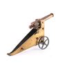 Image 3 : Pre-WWII Marble Shooting Brass Canon.