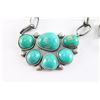 Image 3 : Navajo Turquoise Cluster Necklace.