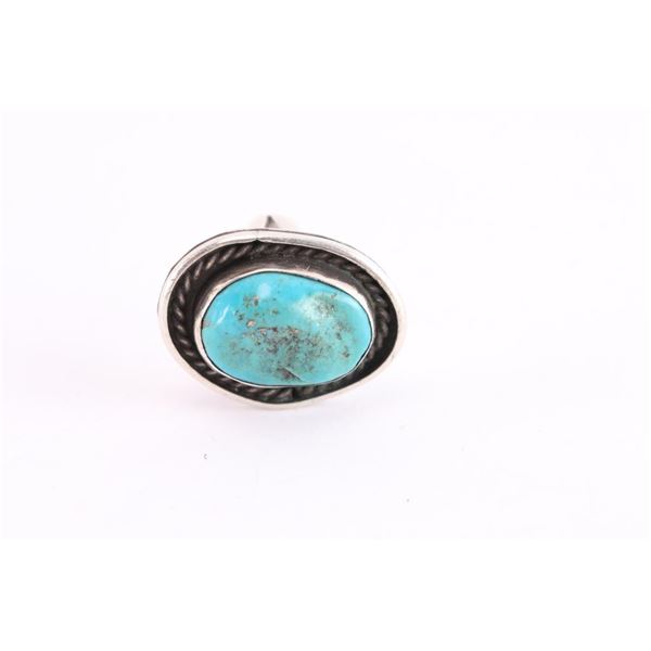 Navajo Nugget Turquoise Ring.