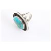 Image 2 : Navajo Nugget Turquoise Ring.