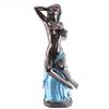 Image 1 : Colored Bronze Nude Sculpture.