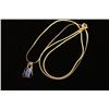 Image 1 : Australian Black Opal Necklace.