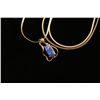 Image 2 : Australian Black Opal Necklace.