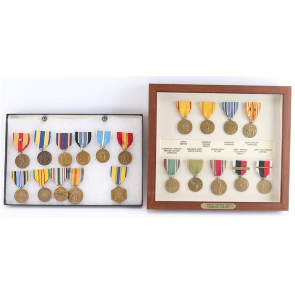 U.S. Military Medal Sets.