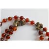 Image 2 : Miriam Haskell Amber Necklace & Vintage Purse.