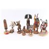 Image 3 : Lot of 8 Smaller Kachina Dolls.