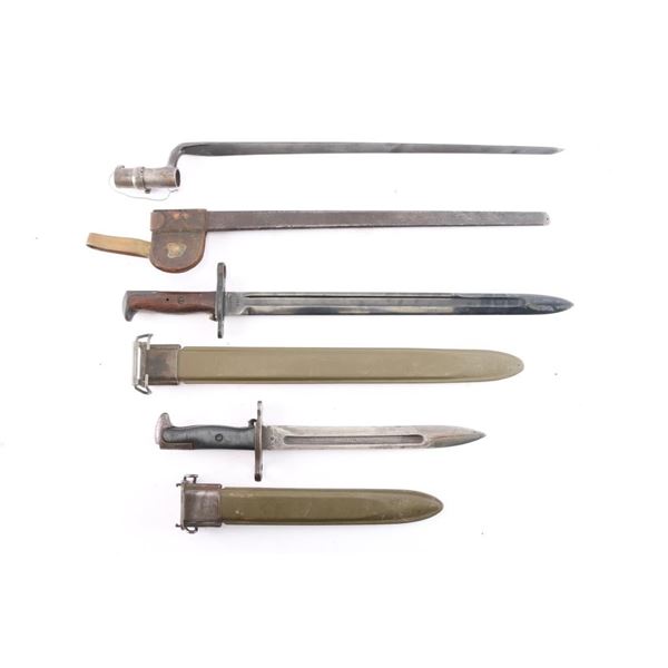 Lot of 3 Bayonets