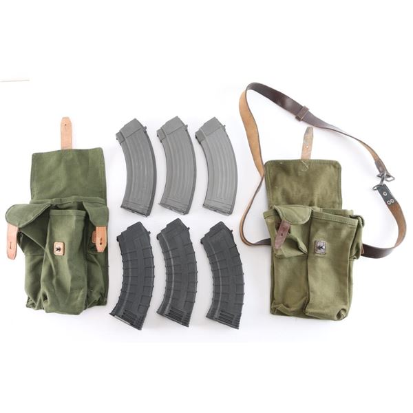 Lot of 7.62x39 Ammo w/ Magazines