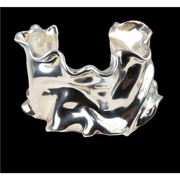 Fabulous Artisan Silver Cuff Bracelet