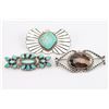 Image 1 : Lot of 3 Navajo Sterling Silver Pins.