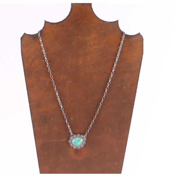 Navajo Concho Necklace.