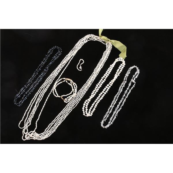 Lot of Biwa Freshwater Pearls.