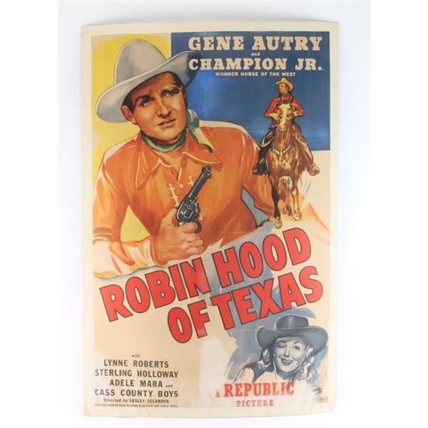 Gene Autry Movie Poster.