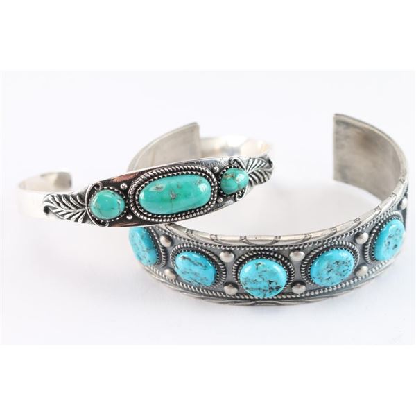 Lot of 2 Navajo Cuffs.