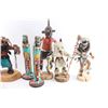 Image 2 : Lot of 8 Kachina Dolls.
