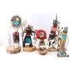 Image 4 : Lot of 8 Kachina Dolls.