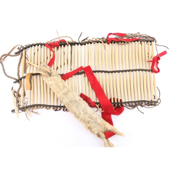 Native American Bone Breast Plate.