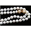 Image 3 : Long Strand of Silver-Pink Pearls.