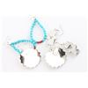 Image 3 : Lot of 3 Pair of Earrings.