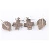 Image 2 : Lot of 2 Pair of Mexican Earrings.