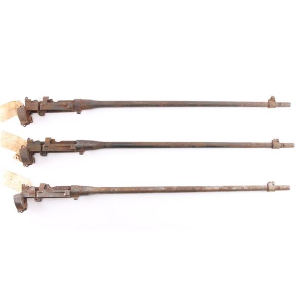 Lot of 3 No.4 Barreled Receivers