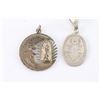 Image 2 : Collection of 3 Mexican Silver Pendants.