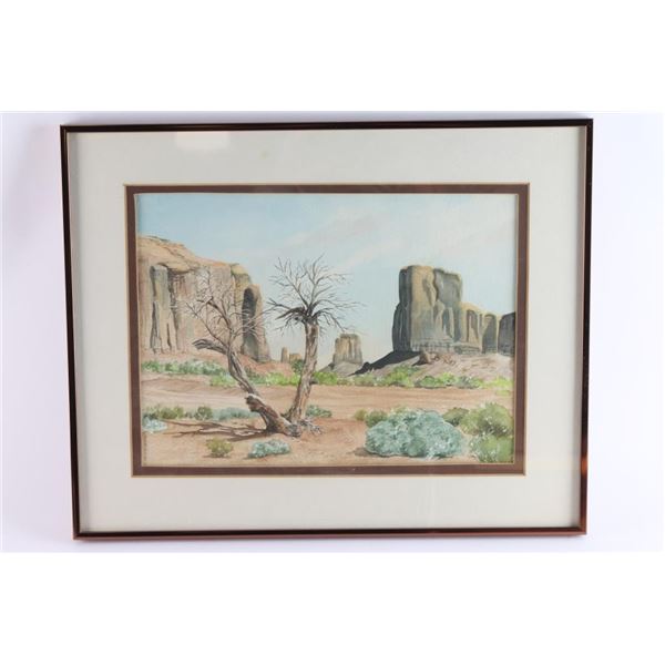 Original Watercolor by Jeannie Crawford.