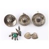 Image 2 : Lot of 6 Mexican Silver Items.
