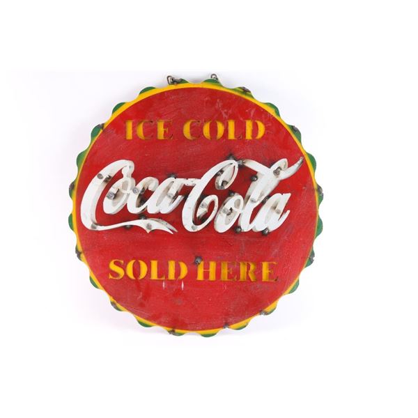 Coca Cola 3D Metal and Acrylic Signs.