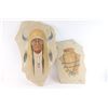 Image 1 : Pair of Paintings on Flagstone.