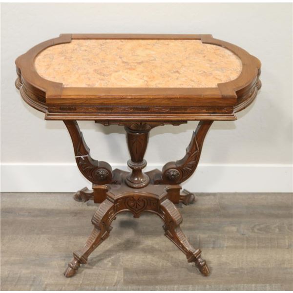 Eastlake Victorian Sidetable.