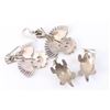 Image 2 : Lot of 2 Mexican Sterling Earrings.