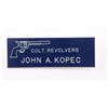 Image 2 : John Kopec's Name Badge & Price Plaque