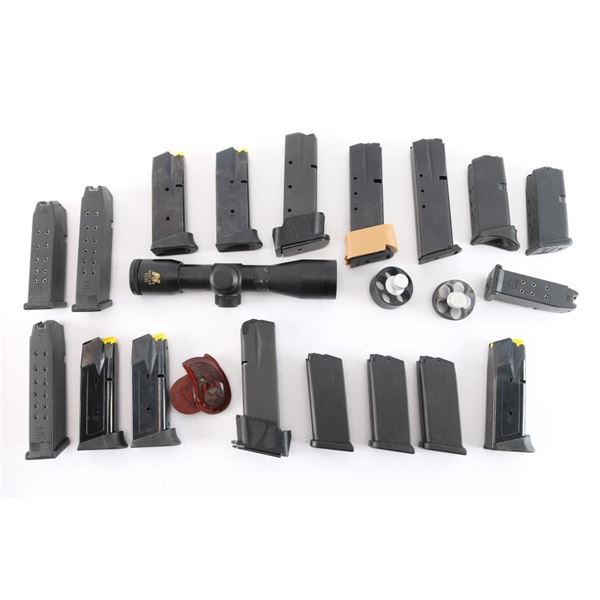 Lot Pistol Magazines/Accessories