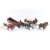 Image 1 : Collection of Vintage Cast Iron Toys.