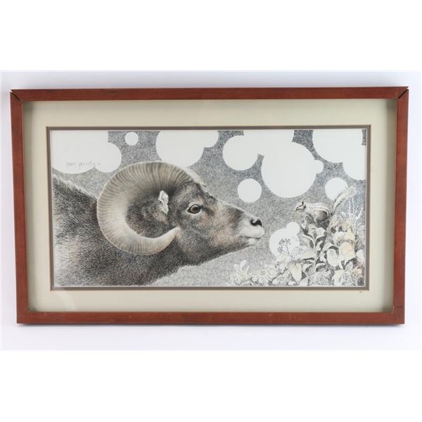 Original Pen & Ink Drawing.