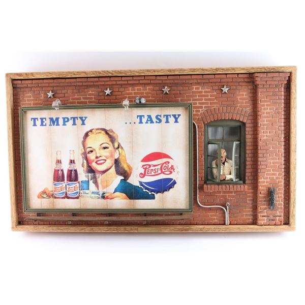 Pepsi Cola Billboard Sculpture.