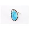 Image 2 : Navajo Sleeping Beauty Turquoise Ring.