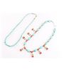 Image 1 : Lot of 2 Turquoise Necklaces.