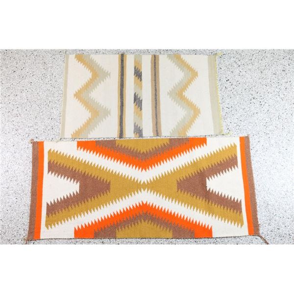 Lot of 2 Navajo Rugs.